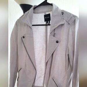 NIC+ZOE Gray Women's Linen Jacket